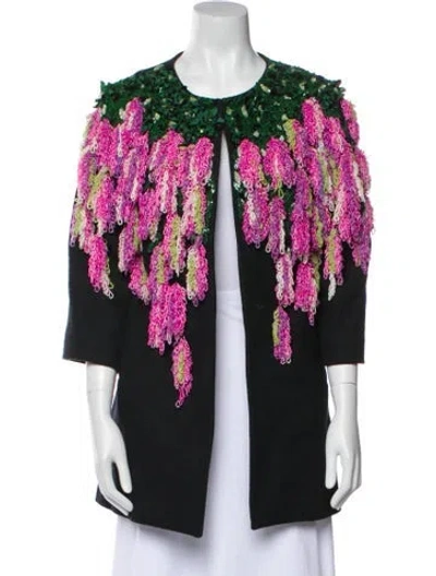 Pre-owned Libertine Patterned Jacket In Black