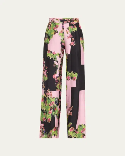 Libertine Pink London Terrace Silk Aarons Pants