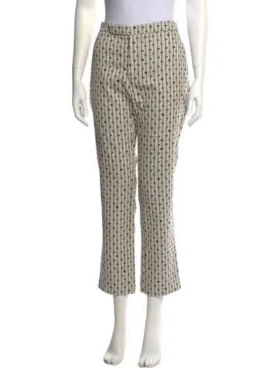 Pre-owned Libertine Printed Straight Leg Pants In Multi