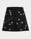 Libertine Shooting Stars Embellished High-rise Shorts