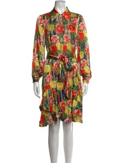 Pre-owned Libertine Silk Mini Dress In Orange