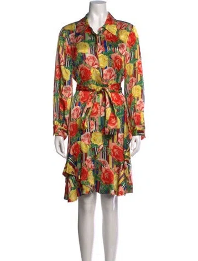 Pre-owned Libertine Silk Mini Dress W/ Tags In Orange