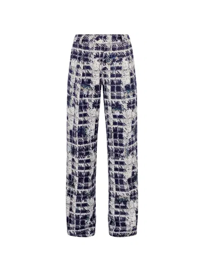 Libertine Snow Drift Baggy Trousers In Multi