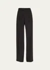 Libertine Stardust Crystal Baggy Trousers In Black