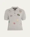 Libertine Turtle Time Cashmere Polo Sweater