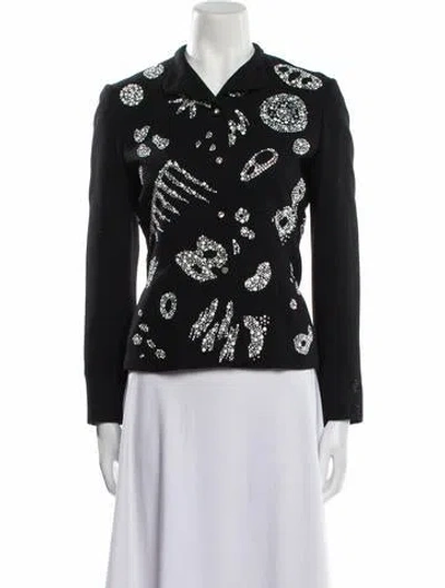Pre-owned Libertine Vintage Late 2000's - Early 2010's Blazer In Black