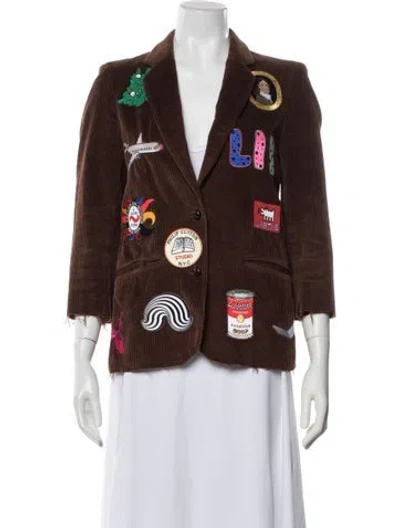 Pre-owned Libertine Vintage Late 2000's - Early 2010's Blazer In Brown