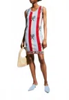Libertine Women's 10 S N E 1 Tank Dress In Red, White, Blue In Blue
