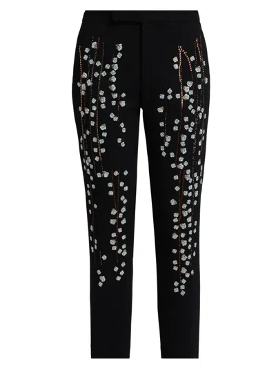 Libertine Women's Sakura Wool Narrow Trousers In Black