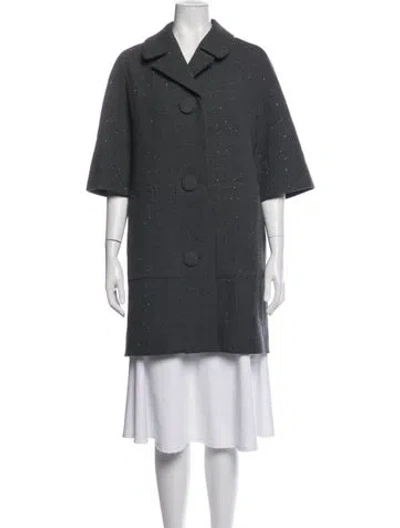 Pre-owned Libertine Wool Coat In Grey