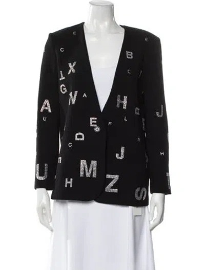 Pre-owned Libertine Wool Printed Jacket In Gray