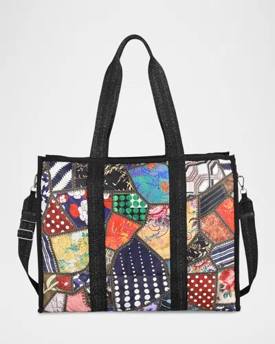 Libertine X Lesportsac Boat Tote Bag In Ll Hotchpotch