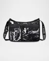Libertine X Lesportsac Deluxe Everyday Shoulder Bag In Ll Midnight Forest
