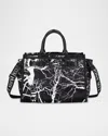 Libertine X Lesportsac Johnny Go Lightly Large Top-handle Bag In Ll Midnight Forest