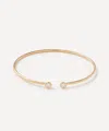 Liberty 18ct Gold Voti Diamond Cuff Bracelet