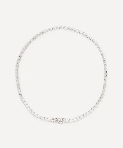 Liberty 18ct White Gold Diamond Tennis Bracelet