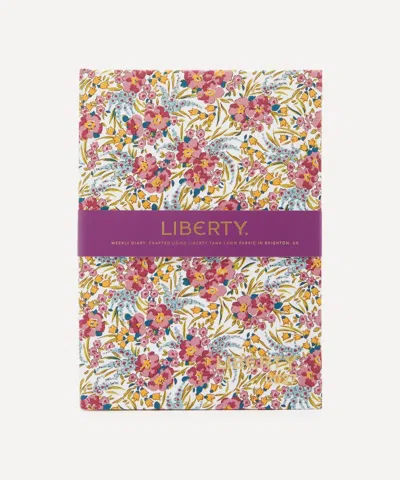 Liberty 2027 Fabric Diary Swirling Petals