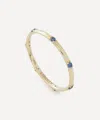 Liberty 9ct Gold Constellation Lab-grown Blue Sapphire Ring
