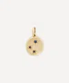Liberty 9ct Gold Ianthe Star Large Blue Sapphire Pendant