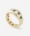 Liberty 9ct Gold Ianthe Star Luxury Sapphire Band Ring