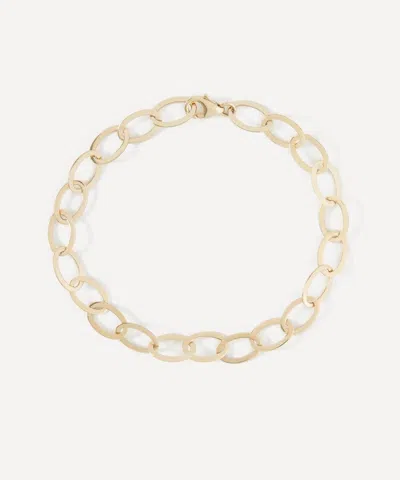 Liberty 9ct Gold Laser Cut Round Link Bracelet