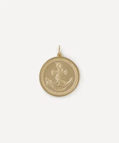 Liberty 9ct Gold Libertas Anchor Pendant