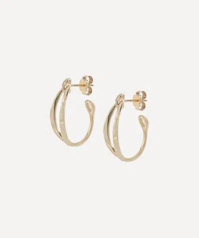 Liberty 9ct Gold Link Diamond Earrings