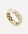 Liberty 9ct Gold Moon Shadow Medium Band Ring