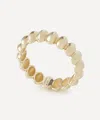 Liberty 9ct Gold Pebble Plain Ring In Gold