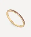 Liberty 9ct Gold Rainbow Amethyst Ring