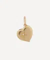 Liberty 9ct Gold Spring Love Medium Heart Diamond Pendant