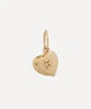 Liberty 9ct Gold Spring Love Small Heart Diamond Pendant