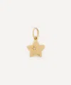 Liberty 9ct Gold Star Love Small Diamond Pendant