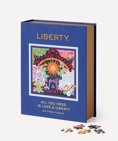 Liberty All You Need Is Love &  500 Piece Book Box Puzzle