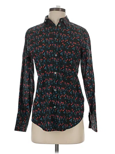Liberty Art Fabrics For J.crew Long Sleeve Button Down Shirt In Multi