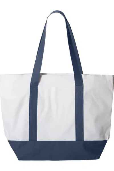 Liberty Bags Bay View Zippered Tote In Multi