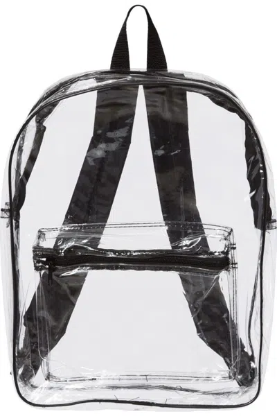 Liberty Bags Clear Pvc Backpack In Transparent