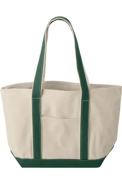 Liberty Bags Large Boater Tote In Green