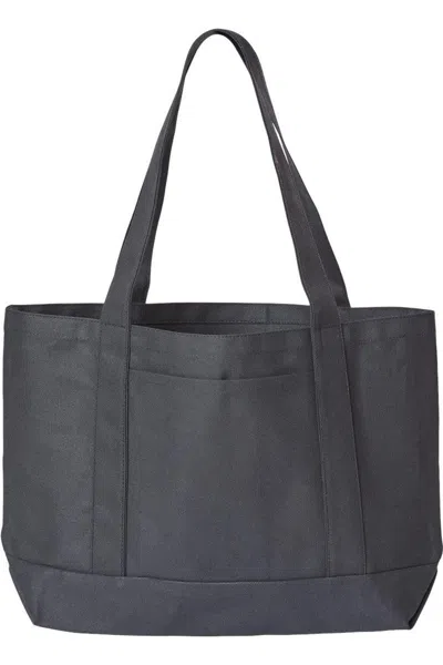 Liberty Bags Leeward Boater Tote In Black