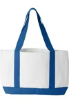 Liberty Bags P & O Cruiser Tote In Multi