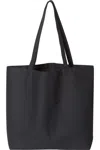 Liberty Bags Pigment-dyed Premium Canvas Tote In Black