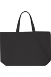 Liberty Bags Tote With Top Zippered Closure In Black