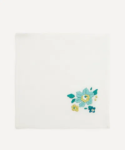 Liberty Betsy Linen Cocktail Napkins Set Of Four In Multi