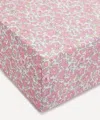 Liberty Betsy Pink Tana Lawn Super King Fitted Sheet