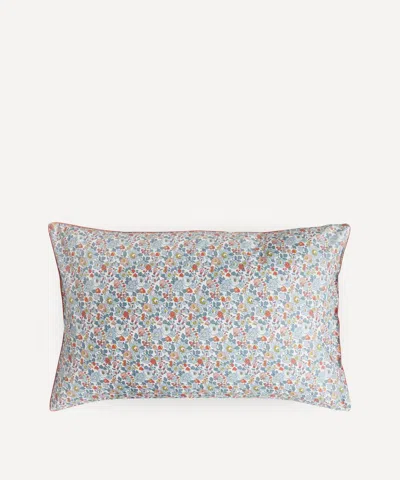 Liberty Betsy Tana Lawn Cotton Standard Pillowcase In Blue