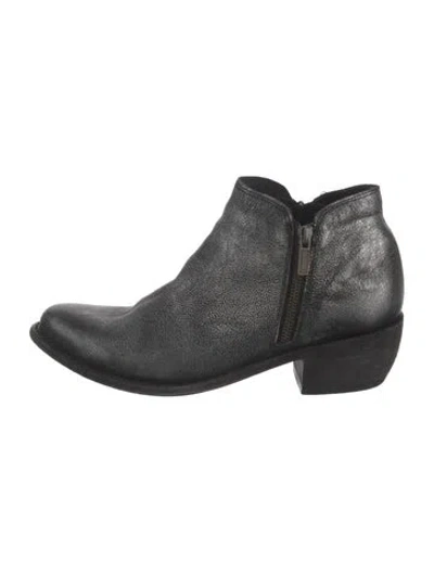 Pre-owned Liberty Black Leather Chelsea Boots In Black