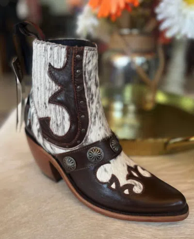 Liberty Black Women Alejandra Booties In Pelo Granizo In Brown