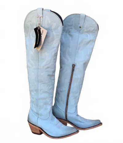 Liberty Black Women's Allyssa Boots In Gray In Blue