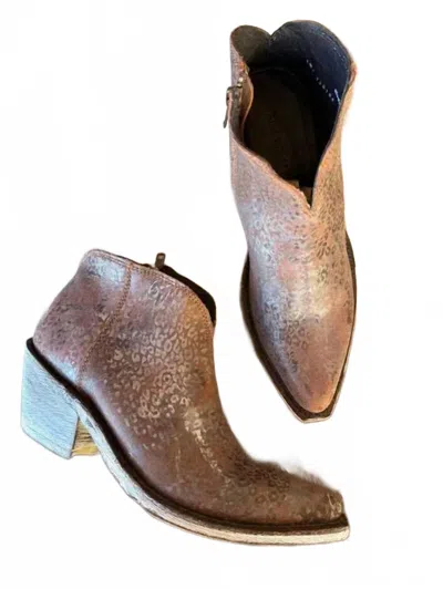 Liberty Black Women's Cobre Boot In Metallic Soft Rusty Red In Brown