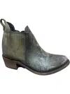 Liberty Black Women's Elsa Python Skin Boots In Brown In Gray